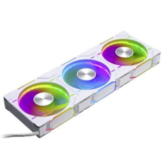 Phanteks D30 PWM Regular Airflow D-RGB PC fan White (W x H x D) 120 x 120 x 30 mm