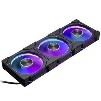 Phanteks D30 PWM Reverse Airflow D-RGB PC fan Black (W x H x D) 120 x 120 x 30 mm