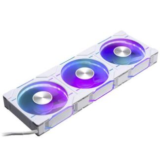 Phanteks D30 PWM Reverse Airflow D-RGB PC fan White (W x H x D) 120 x 120 x 30 mm