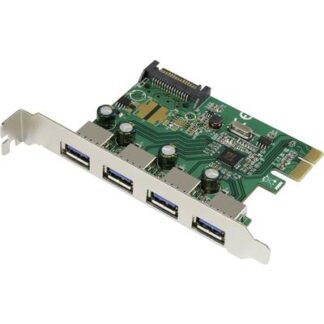 Renkforce 4 ports USB 3.2 1st gen controller card USB type A PCIe