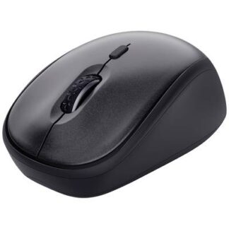 Trust TM-201 Mouse Radio Optical Black 4 Buttons 1600 dpi Quiet keypad